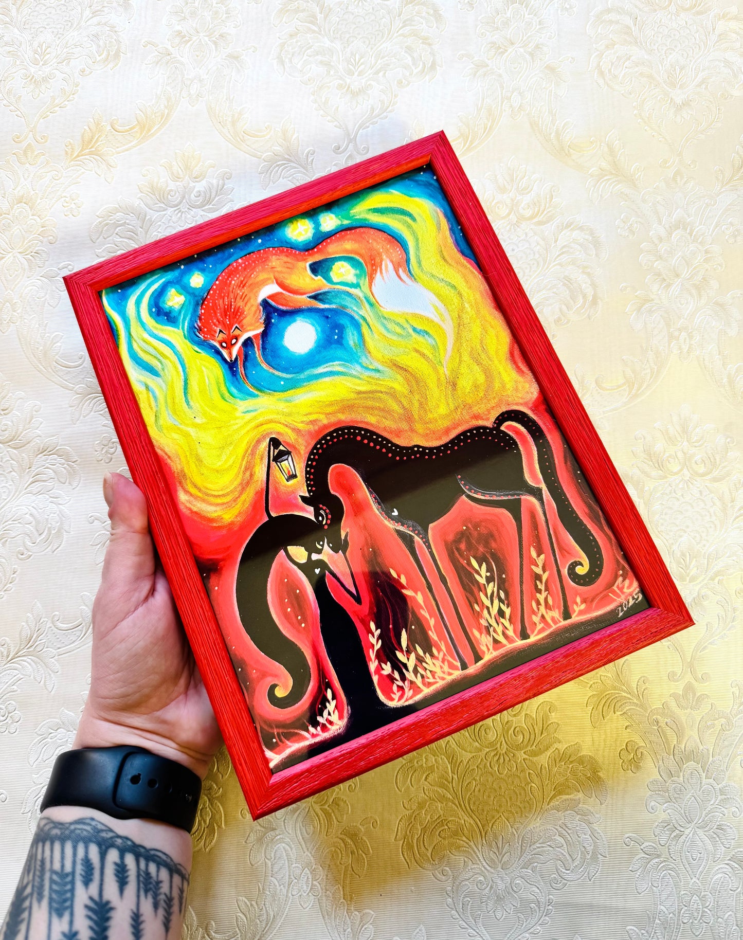 Medium framed art print / Közepes méretű keretezett művészi nyomat