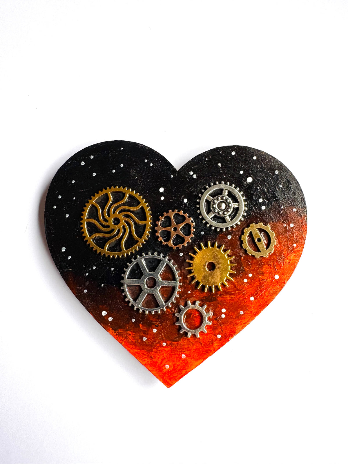 Hand-painted “steampunk” MAGNET / Kézzel festett “steampunk” mágnes