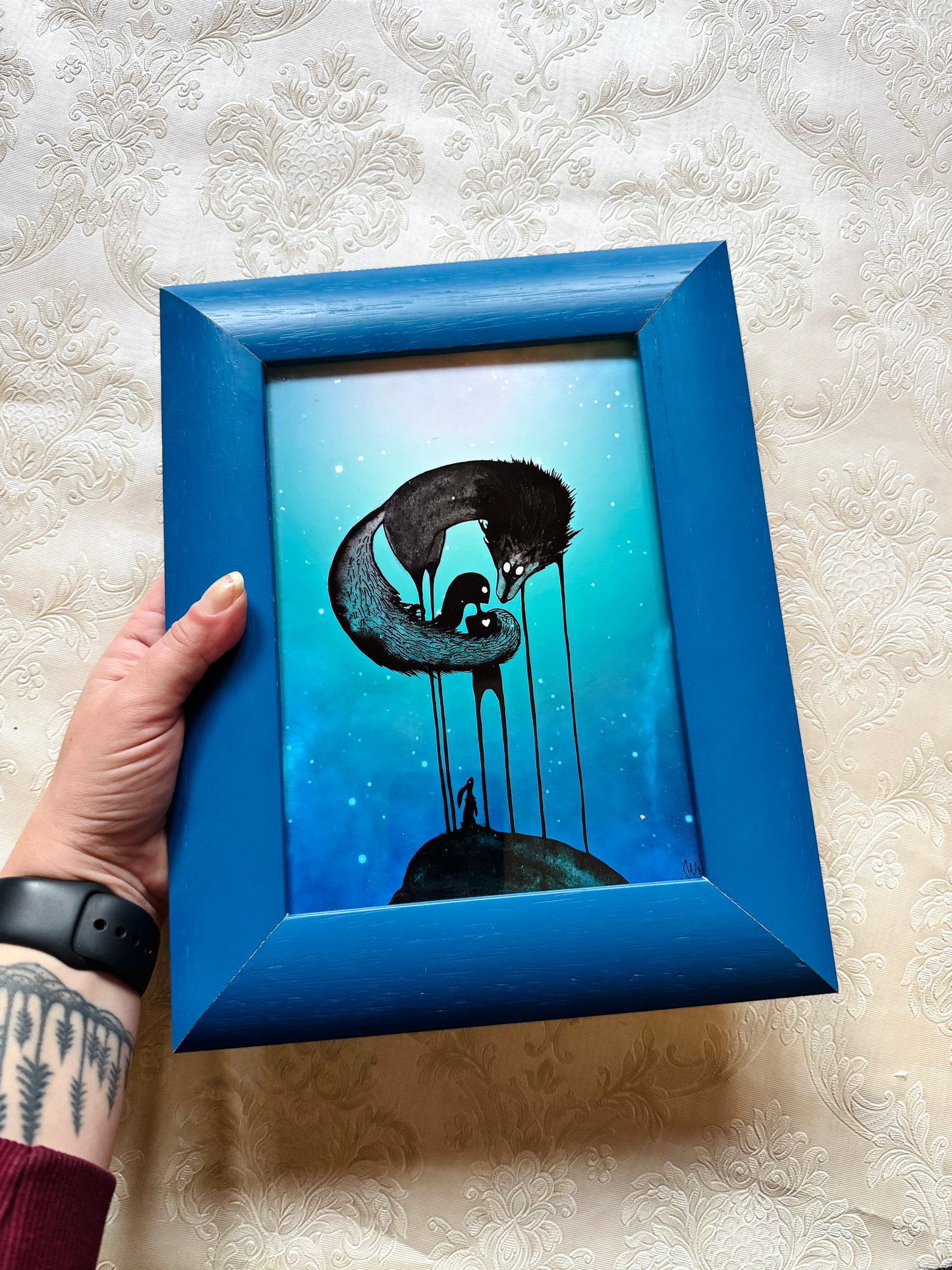 Medium framed art print / Közepes keretezett művészi nyomat