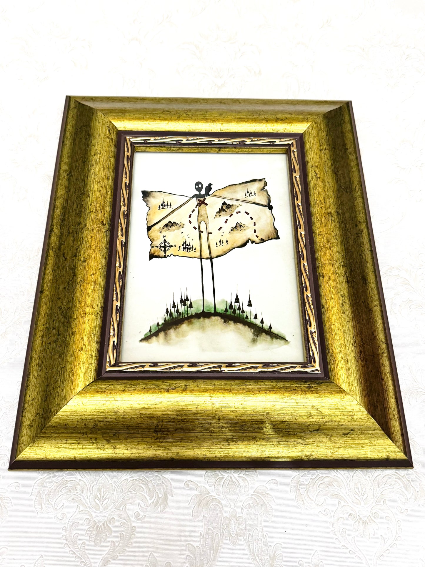 Medium framed art print / Közepes keretezett művészi nyomat