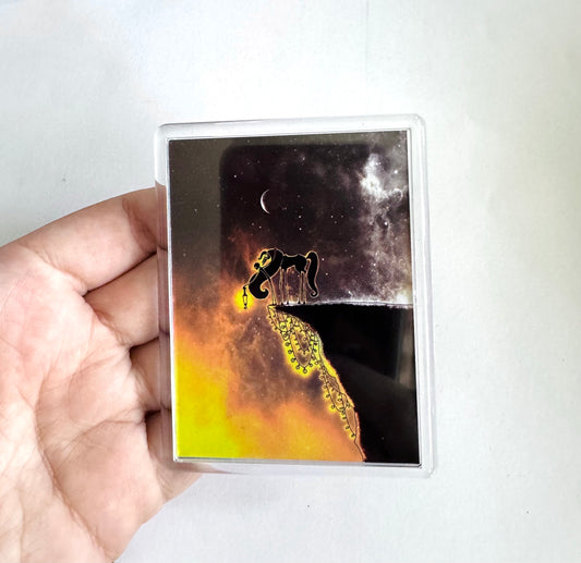 Plexi magnet / Mágnes plexi tokkal