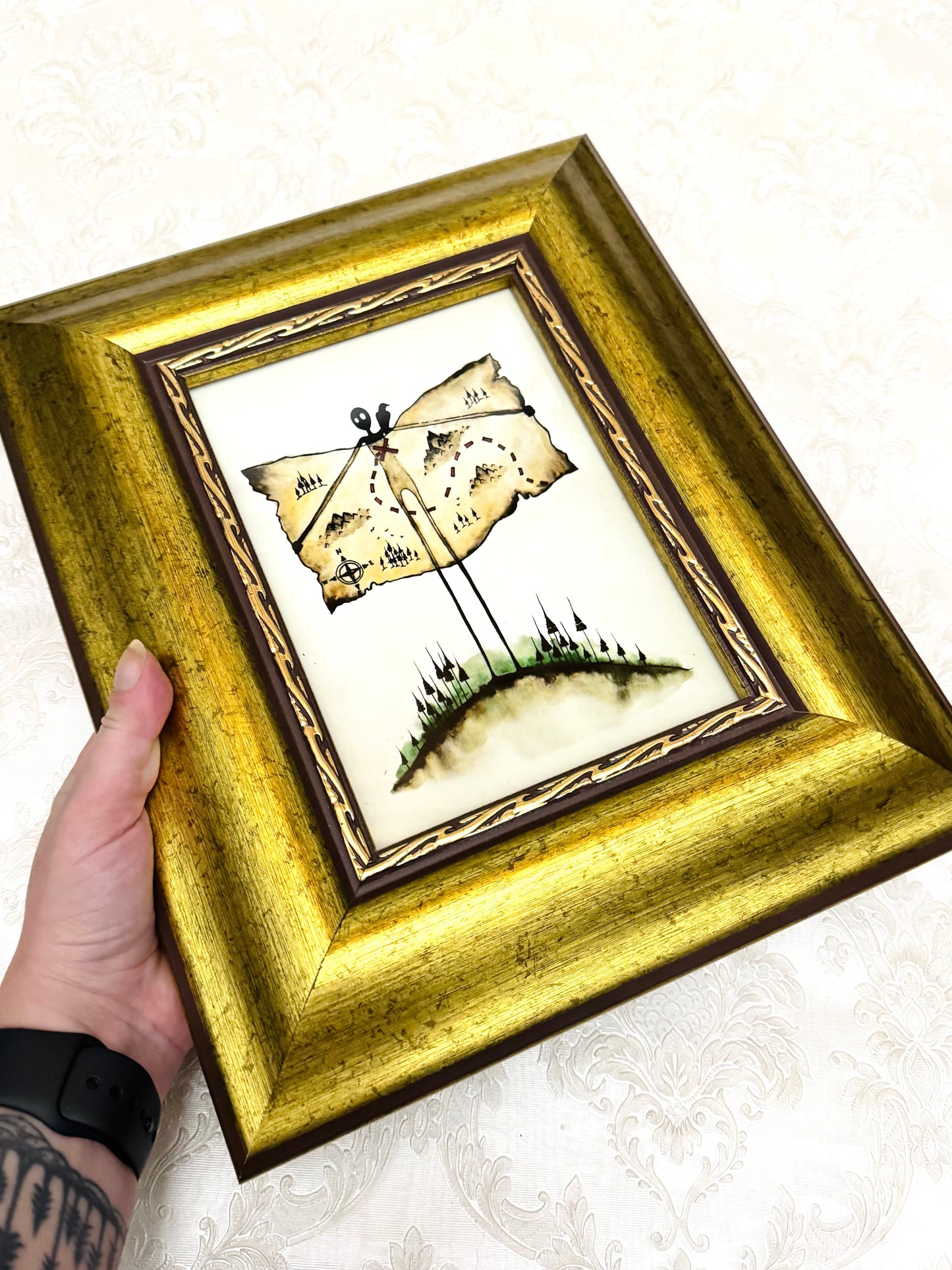 Medium framed art print / Közepes keretezett művészi nyomat