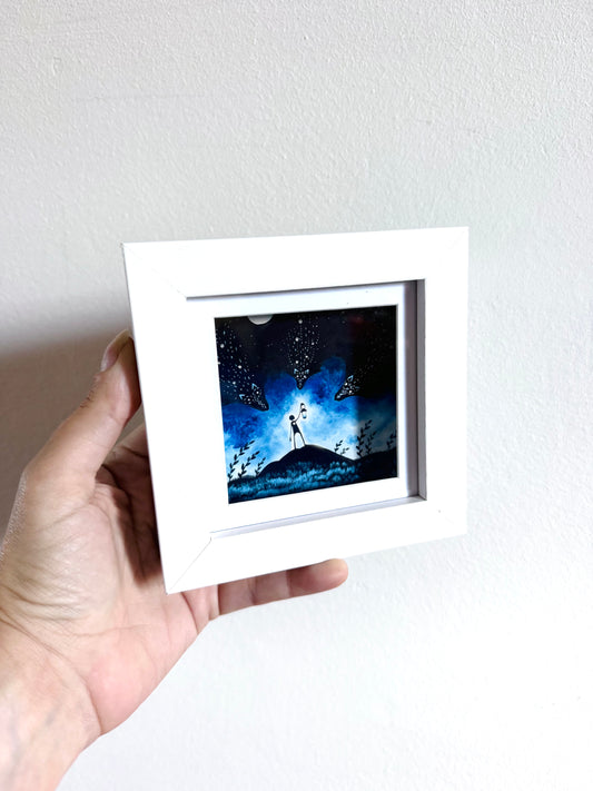 Mini framed art print / Mini keretezett művészi nyomat