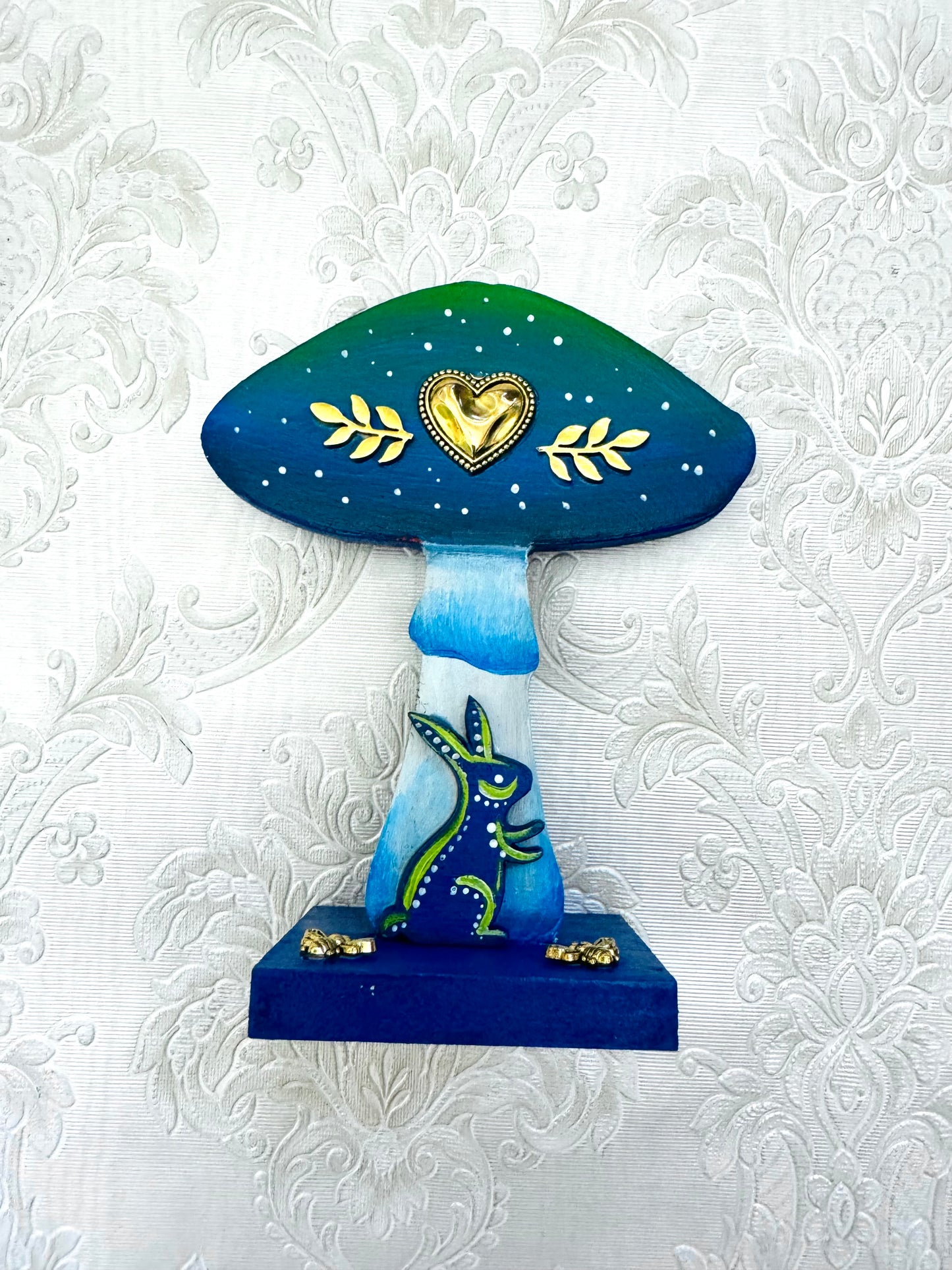 Kézzel festett gomba KISEBB / Hand-painted mushroom SMALLER