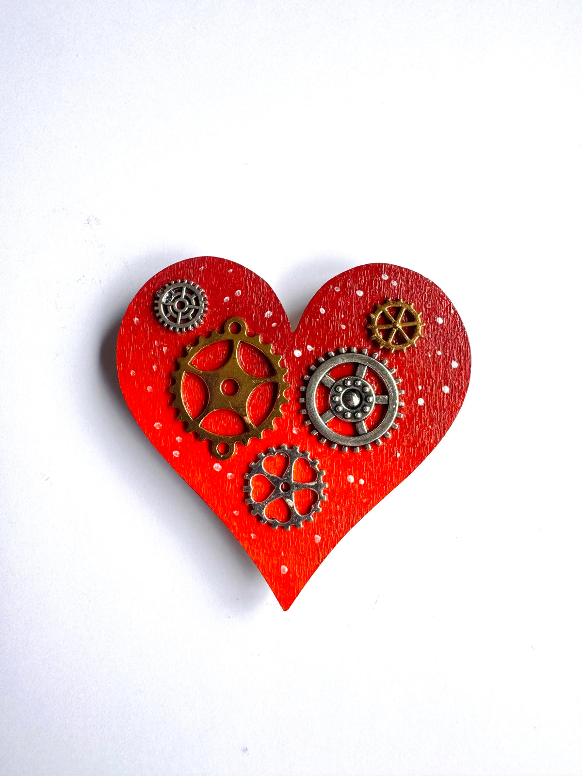 Hand-painted “steampunk” MAGNET / Kézzel festett “steampunk” mágnes