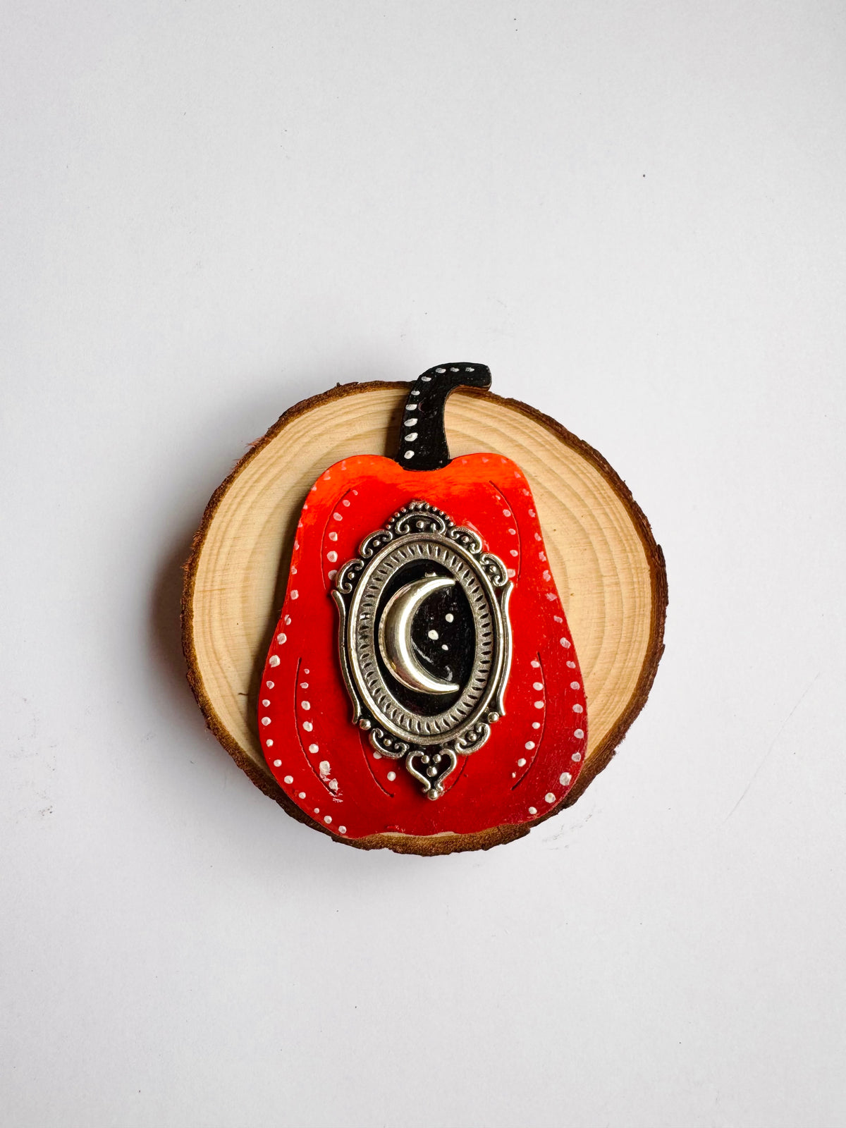 Hand-painted pumpkin MAGNET / Kézzel festett tök mágnes