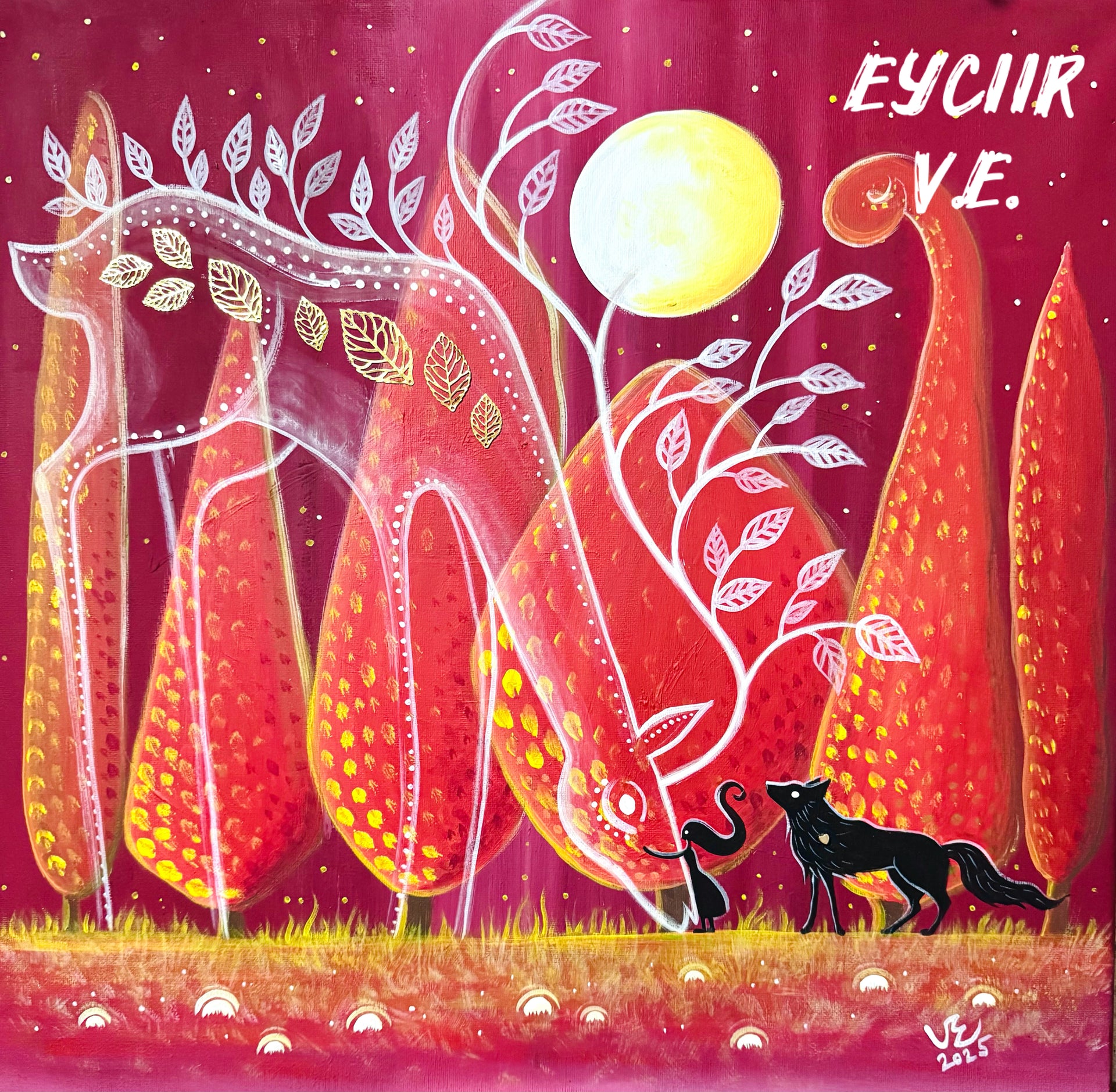 Signed art print (made to order) / Dedikált művészi nyomat (rendelhető –  “Everything You Can Imagine Is Real” / Artwork & accessories by Eszter Anna  Vörös