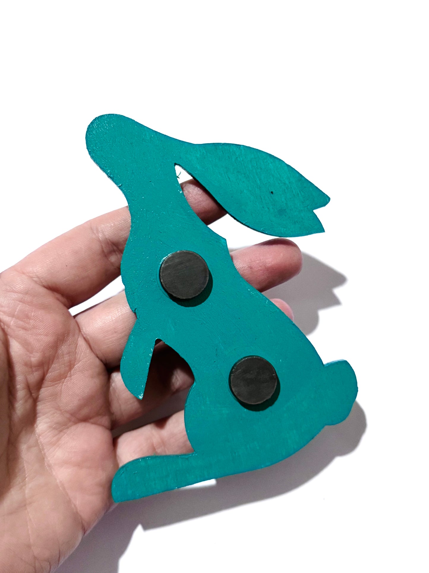Hand-painted EYCIIR rabbit MAGNET / Kézzel festett EYCIIR nyuszi mágnes