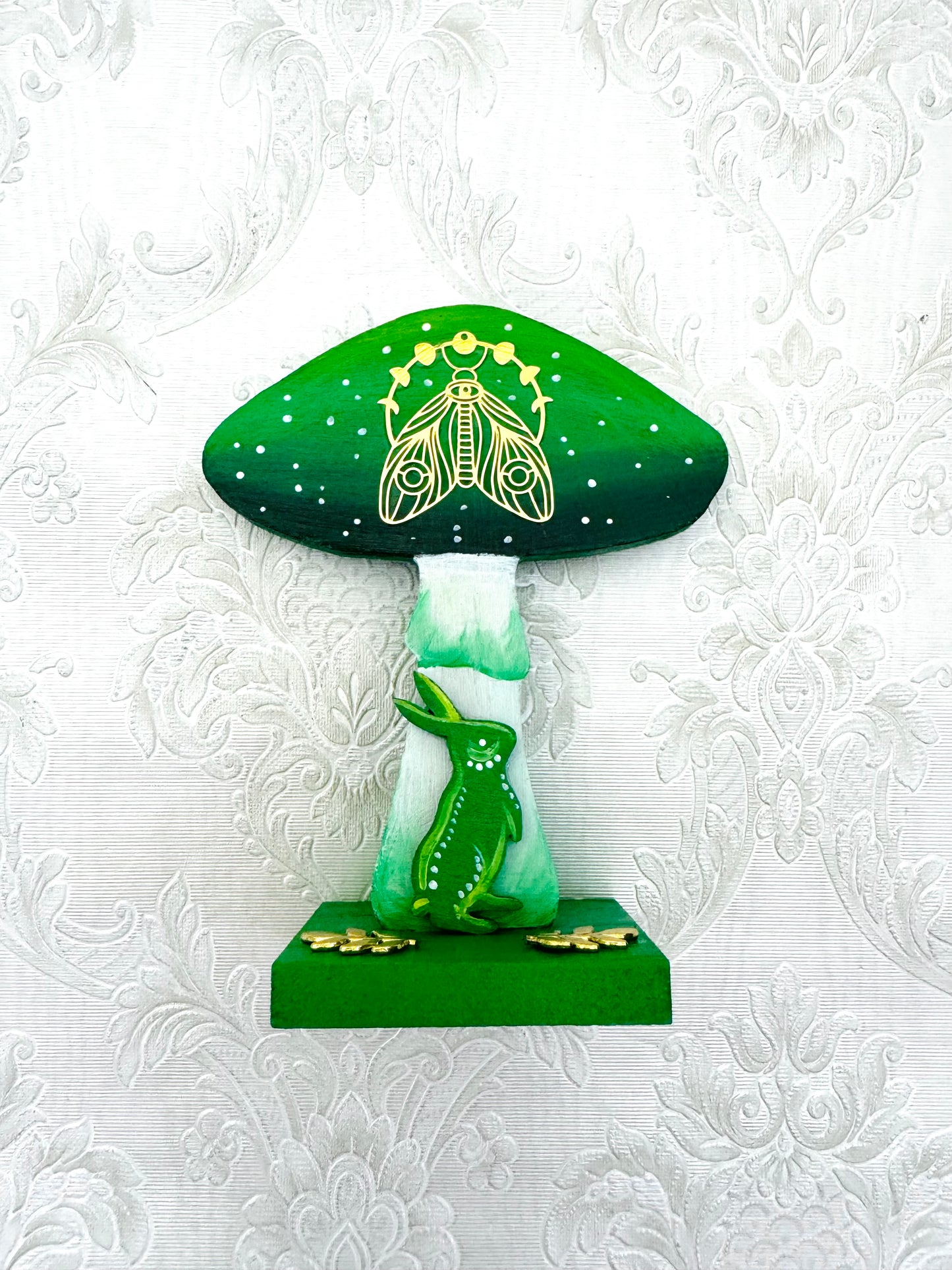 Kézzel festett gomba KISEBB / Hand-painted mushroom SMALLER