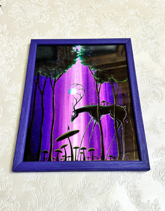 Medium framed art print / Közepes méretű keretezett művészi nyomat