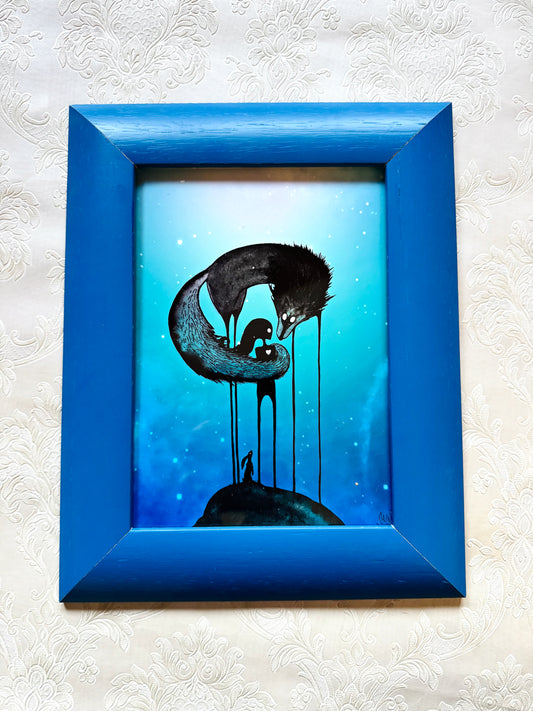 Medium framed art print / Közepes keretezett művészi nyomat