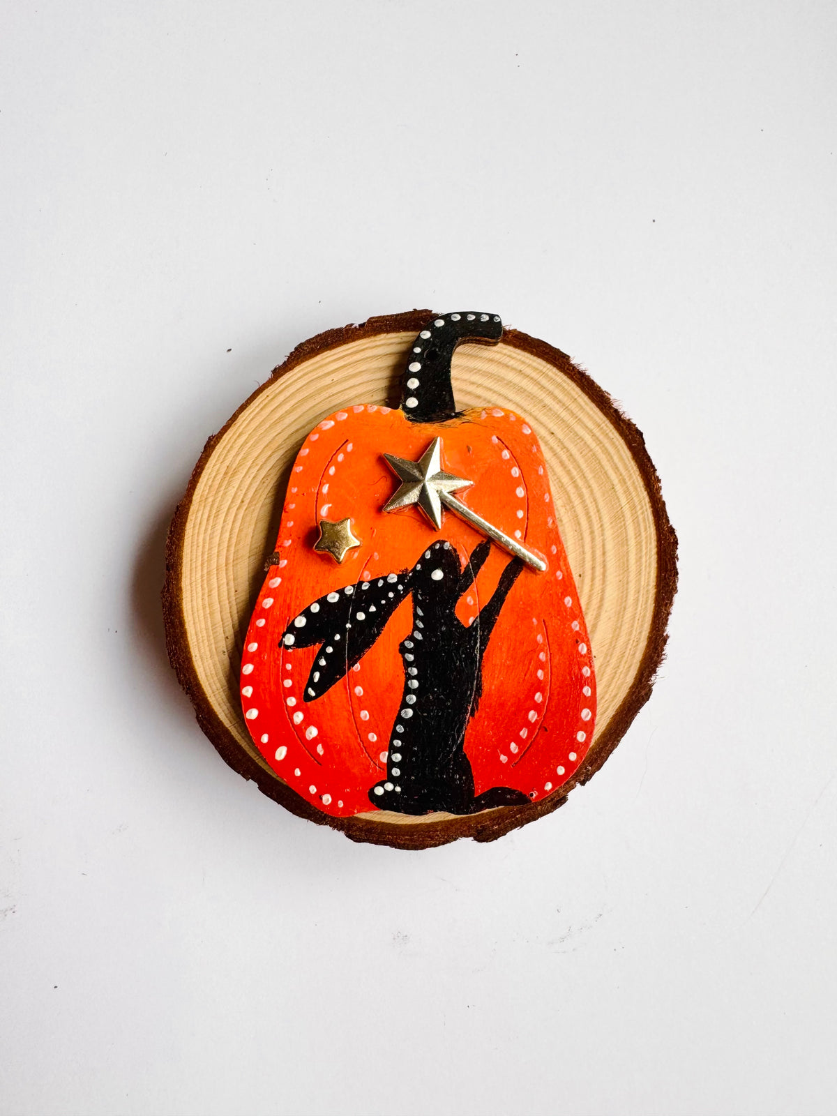 Hand-painted pumpkin MAGNET / Kézzel festett tök mágnes