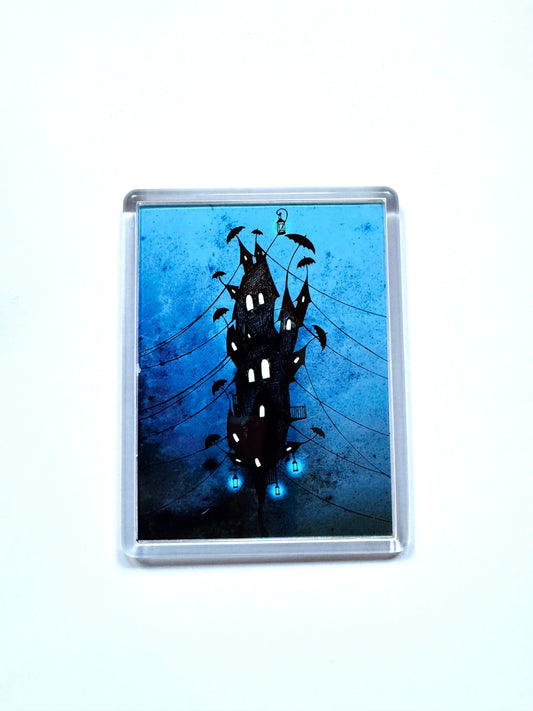 Plexi magnet / Mágnes plexi tokkal
