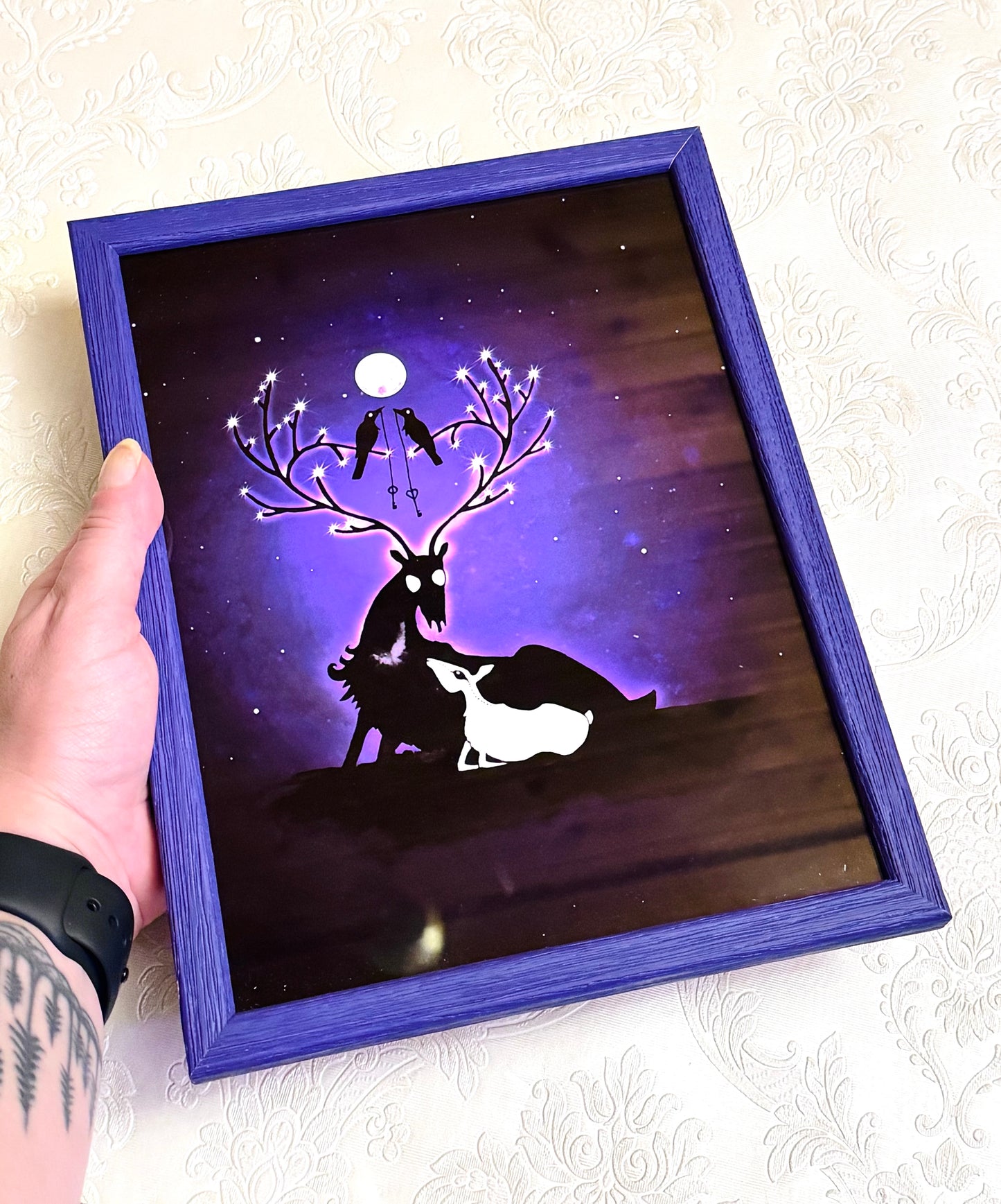 Medium framed art print / Közepes méretű keretezett művészi nyomat