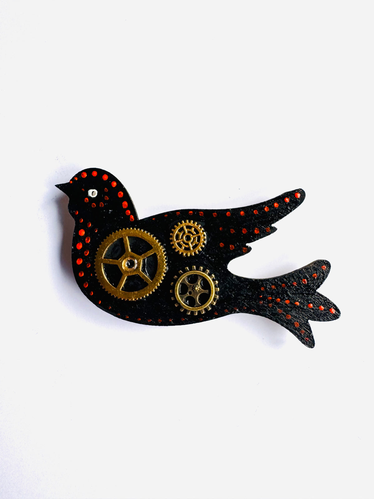 Hand-painted “steampunk” MAGNET / Kézzel festett “steampunk” mágnes