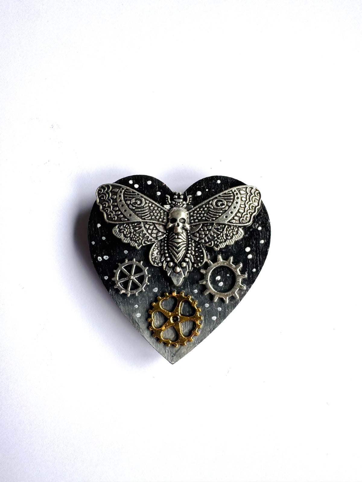 Hand-painted “steampunk” MAGNET / Kézzel festett “steampunk” mágnes