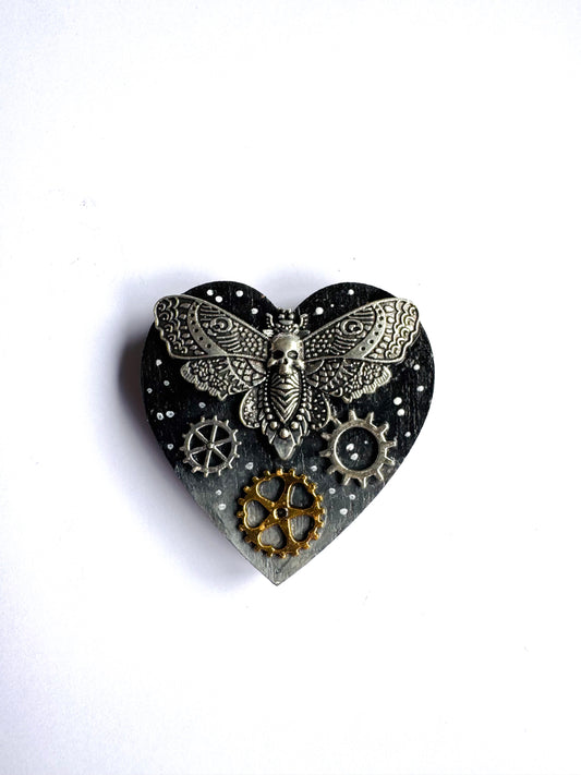 Hand-painted “steampunk” MAGNET / Kézzel festett “steampunk” mágnes