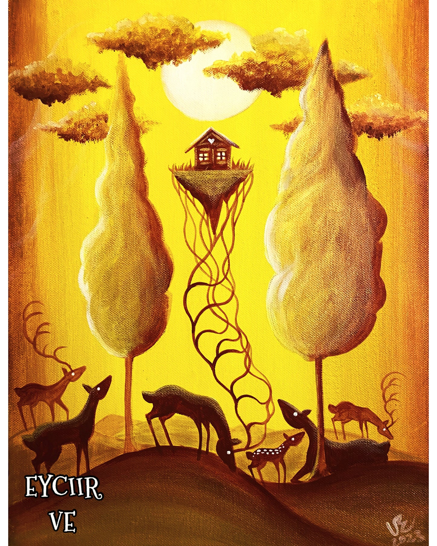 Signed art print (made to order) / Dedikált művészi nyomat (rendelhető)