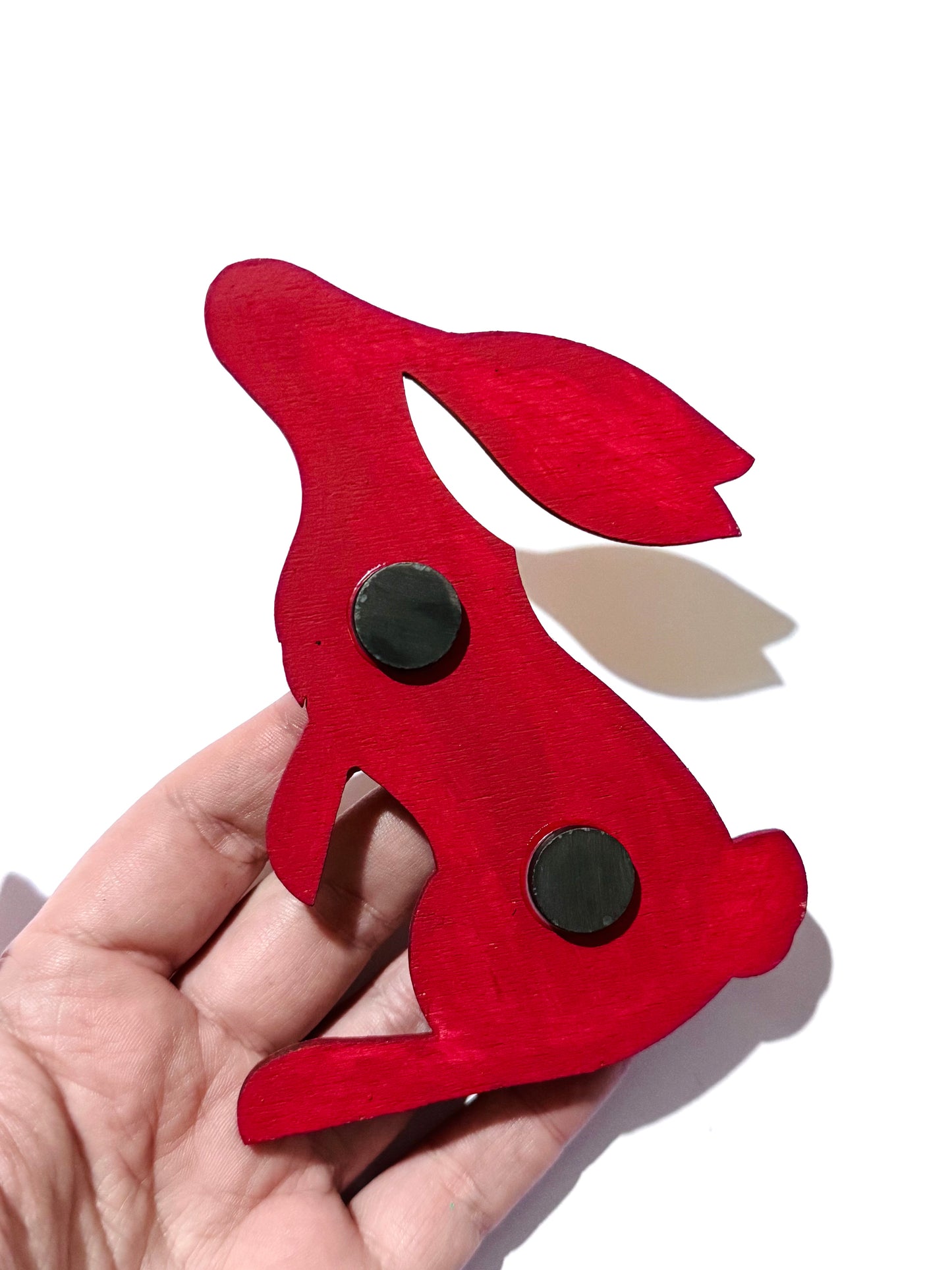 Hand-painted EYCIIR rabbit MAGNET / Kézzel festett EYCIIR nyuszi mágnes
