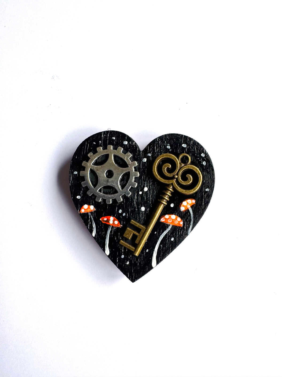 Hand-painted “steampunk” MAGNET / Kézzel festett “steampunk” mágnes