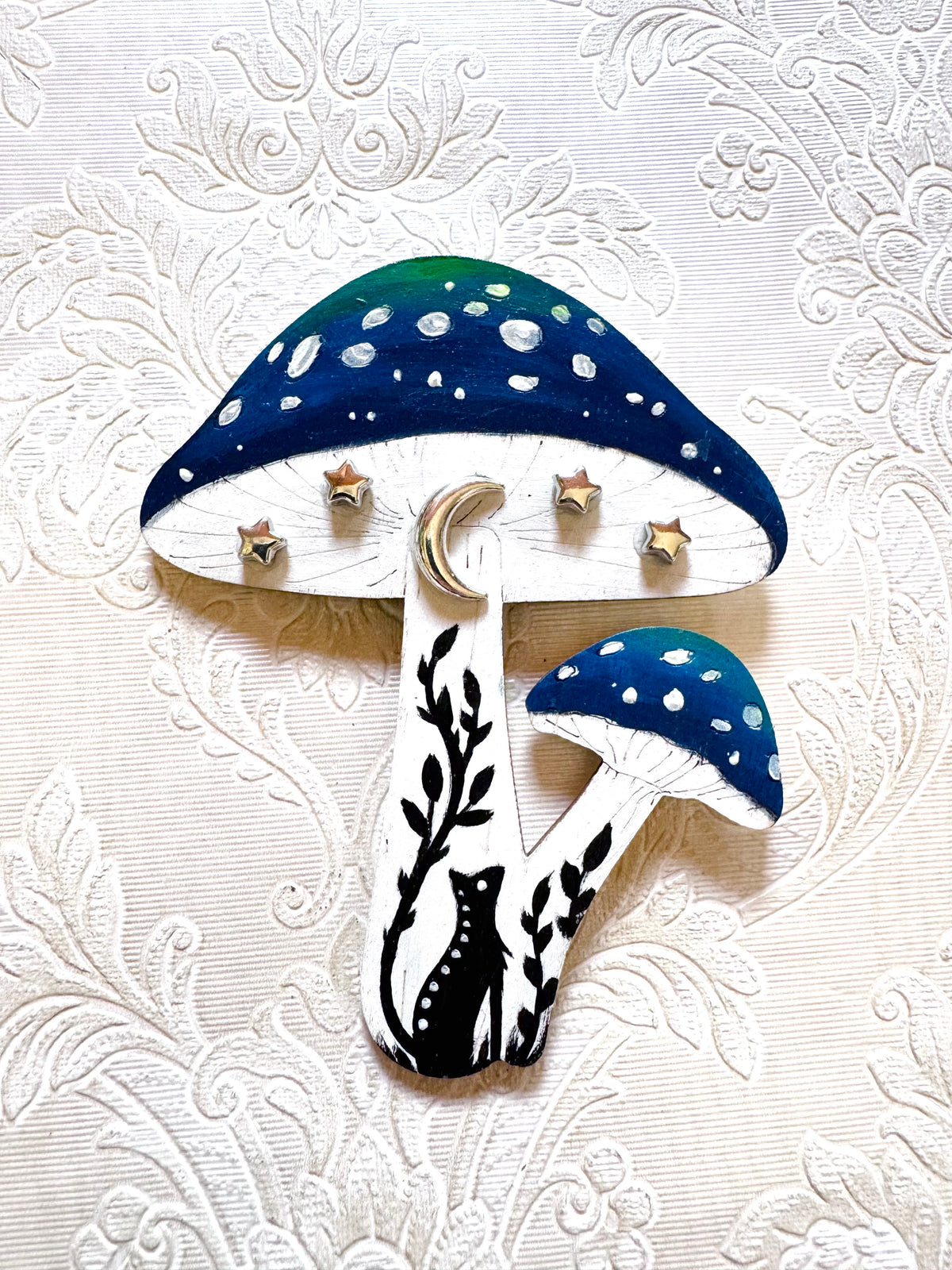 Hand-painted mushroom MAGNET / Kézzel festett gomba mágnes