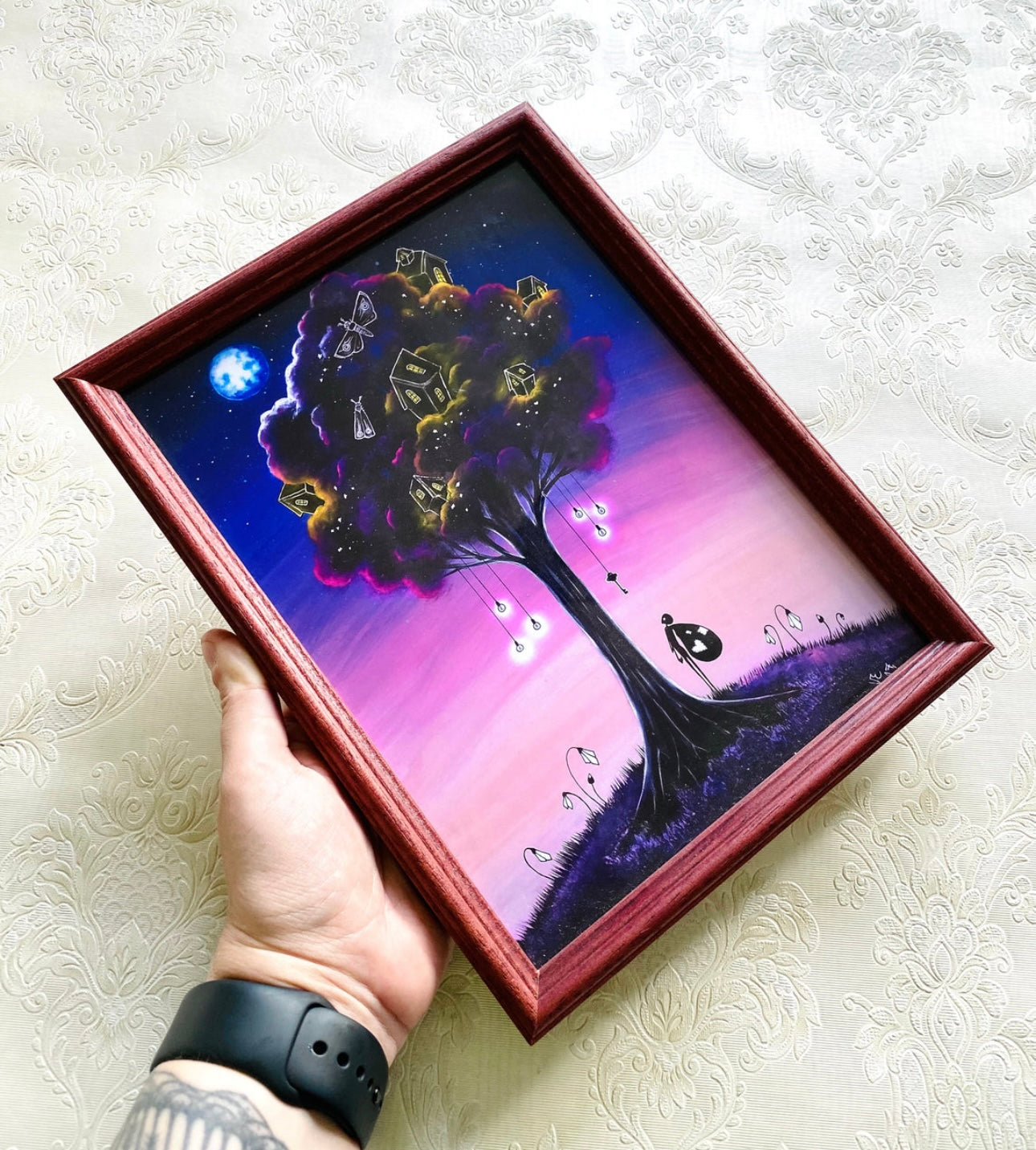 Medium framed art print / Közepes keretezett művészi nyomat