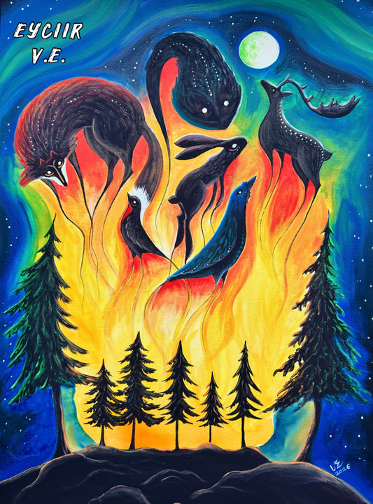 Signed art print (made to order) / Dedikált művészi nyomat (rendelhető)