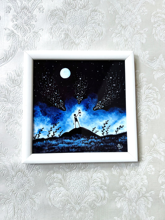 Mini framed art print / Mini keretezett művészi nyomat