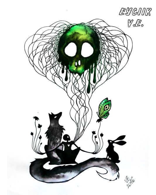 Signed art print (made to order) / Dedikált művészi nyomat (rendelhető)