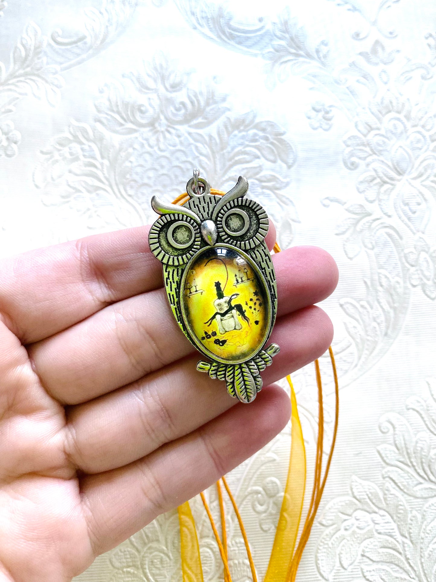 Owl pendant / Baglyos medál