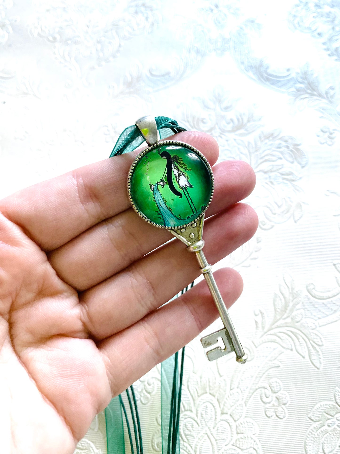 Key shaped pendant / Kulcs medál