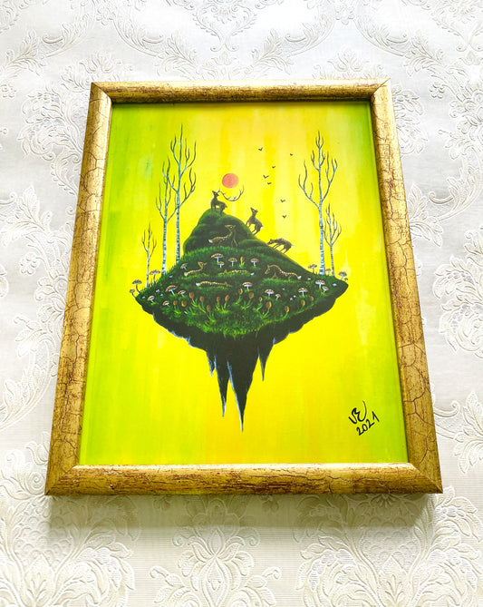 Medium framed art print / Közepes méretű keretezett művészi nyomat