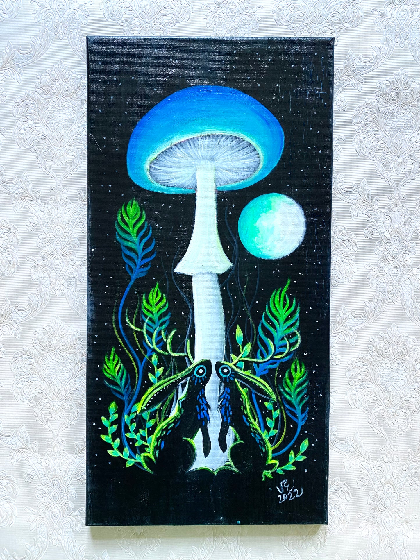 Original acrylic painting on canvas / Eredeti akrilfestmény vászonra