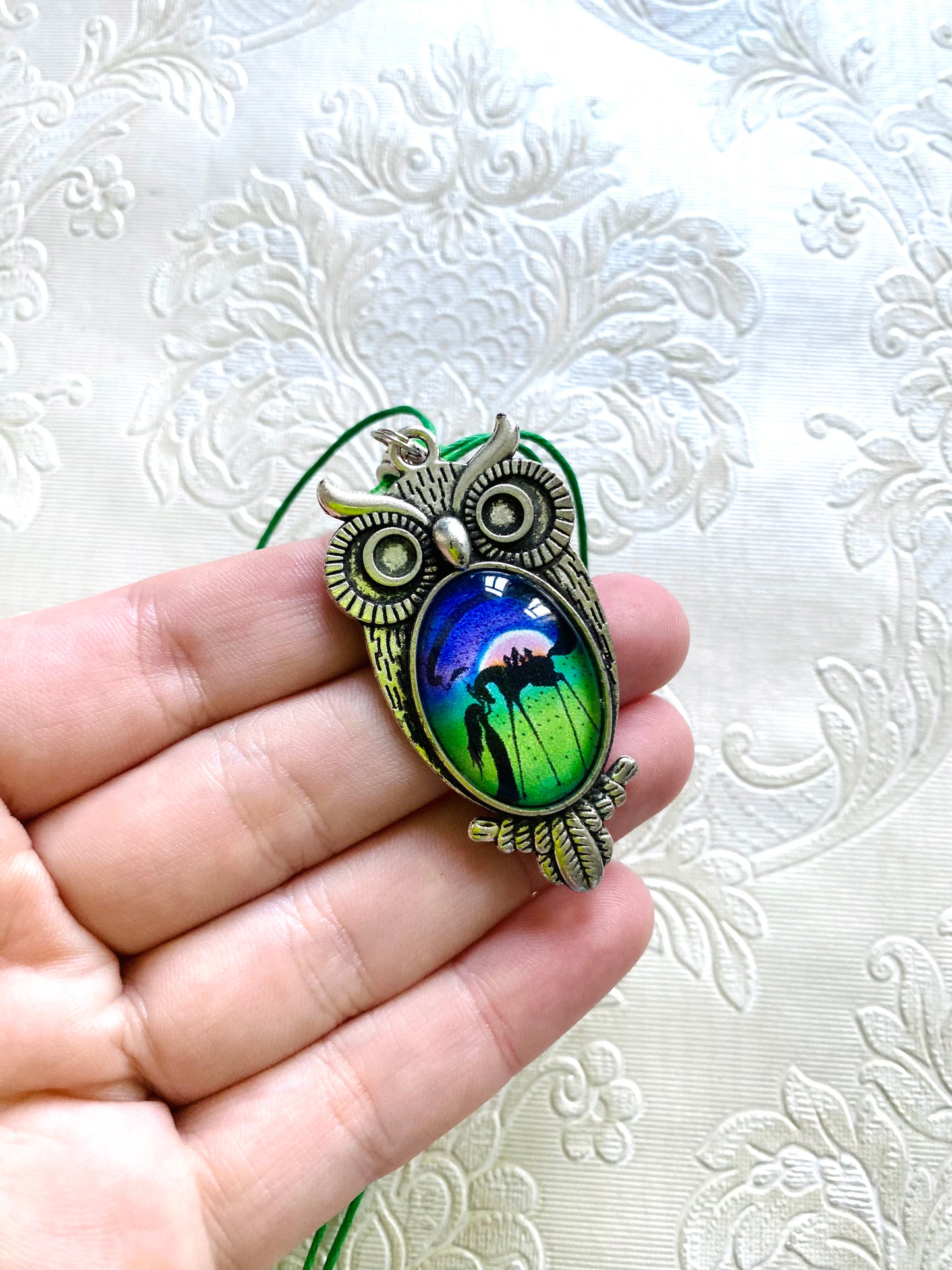Owl pendant / Baglyos medál